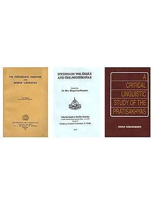 Studies on Pratisakhyas (Set of 3 Books)