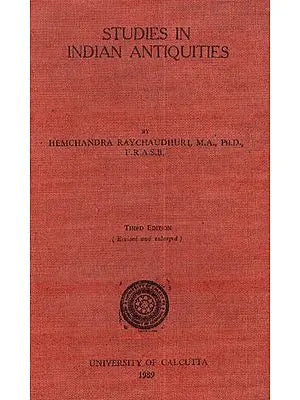 Studies in Indian Antiquities (An Old and Rare Book)