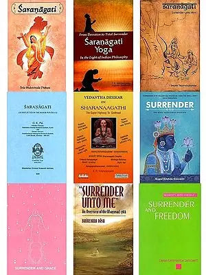 Books on Saranagati (Surrender to God, Set of 9 Books)