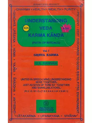 Understanding Veda Karma Kanda- Path of Rituals-Grahya Karma (Vol-1) (An Old and Rare Book)