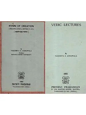 Two Books on Vedas by Vasudeva S. Agarwala (An Old and Rare Book)