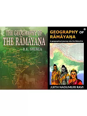 Geography of the Ramayana (Set of 2 Books)