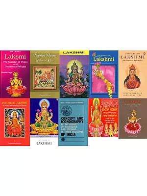 Ten Books on Goddess Lakshmi (Set of 10 Books)