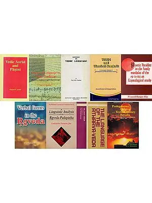 Advanced Studies in Vedic Language and  Linguistics (Set of 9 Books)