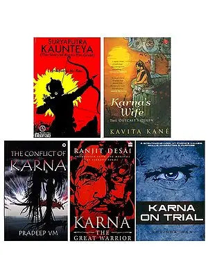 Books on Karna (Set of 5 Books)