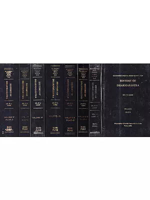 History of Dharmasastra (In Five Volumes In Eight books): A Rare Book