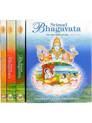 Srimad Bhagavata: The Holy Book of God (Set of 4 Volumes)