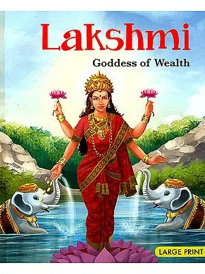 Lakshmi Goddess of Wealth (Large Print)