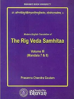 Modern English Translation of The Rig Veda Samhitaa (Volume III)