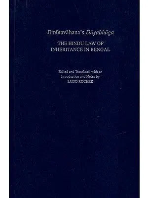 Jimutavahana Dayabhaga (The Hindu Law of Inheritance in Bengal)