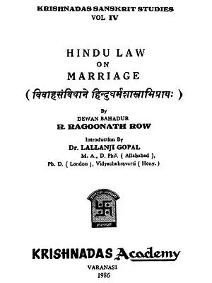 Hindu Law on Marriage