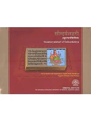 सौन्दर्यलहरी- शङ्कराचार्यविरचिता: Saundarya Lahari of Sankaracarya